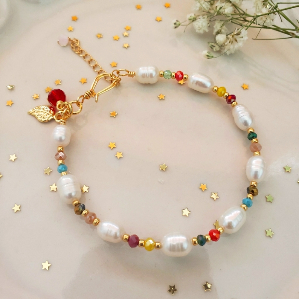 Cultured freshwater pearls bracelet,  NEW!!